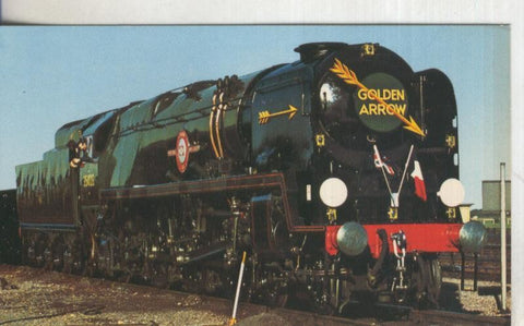 Postal 012909: Tren S.R.Merchant Navy Class No 35028 Clan Line