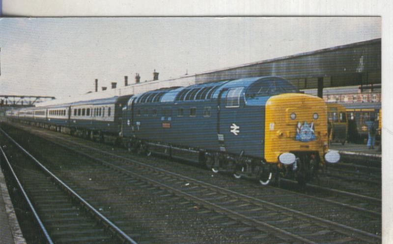 Postal 012913: Tren 55012 Crepello at Doncaster with the inaugural Silver Jubilee of 1977