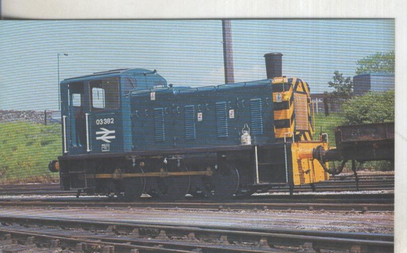 Postal 012918: Tren No 03 382 Shuner at Lawrence Hill (Bristol) en junio 1979