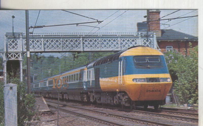 Postal 012922: Tren No 254 004 H.S.T Unid en Welwyn North el 25.5.1979