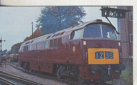 Postal 012923: Tren No 123 D1062 Western Courier at Paignton  on 9.10.77