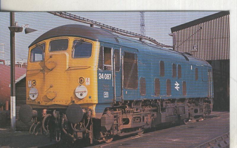 Postal 012926: Tren No 24087 on Crewe Depot during 1978
