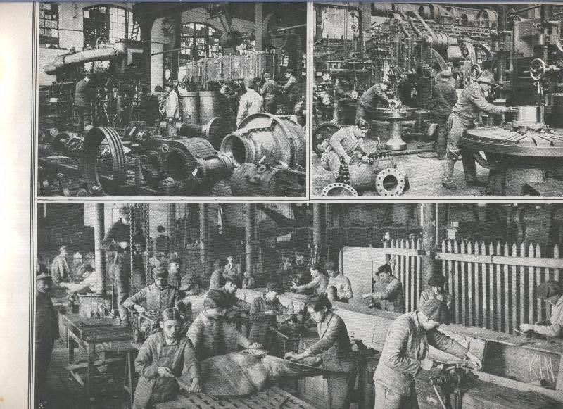 La marine de guerre: Tolon, talleres de reparacion y mantenimiento