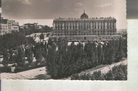 Postal 012996: Madrid, Palacio Nacional y Jardines