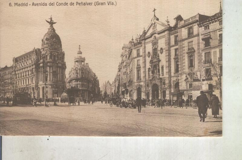 Postal 012997: Madrid, Avenida del Conde de Peñalver (gran via)
