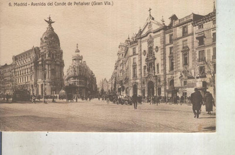 Postal 012997: Madrid, Avenida del Conde de Peñalver (gran via)