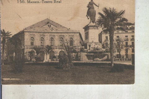 Postal 013008: Madrid, Teatro Real