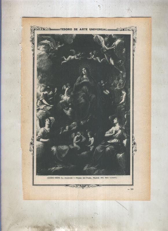 Lamina 069: La Asuncion de Guido Reni
