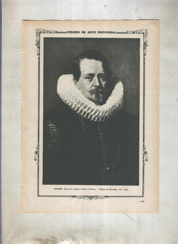 Lamina 079: Retrato de Juan Carlos Cordes de Rubens
