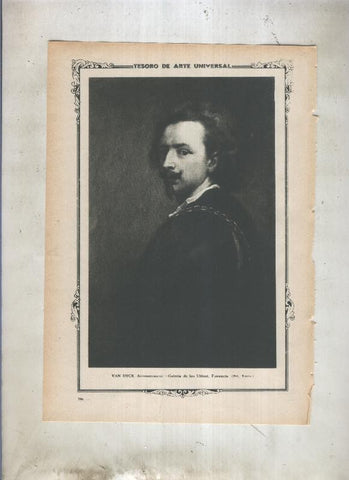 Lamina 085: Autorretrato de Van Dyck