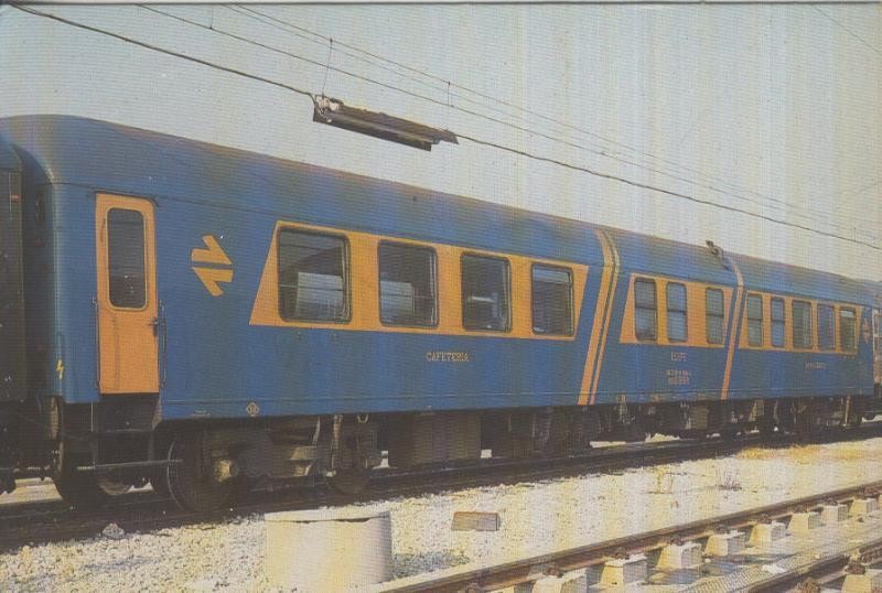 Postal 013031: Tren Renfe: coches restaurante serie 8.000
