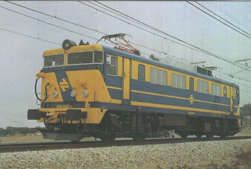 Postal 013034: Tren Renfe: Locomotora 269