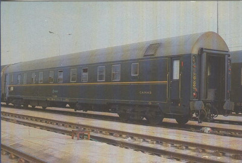 Postal 013038: Tren Renfe: Coches  camas YF