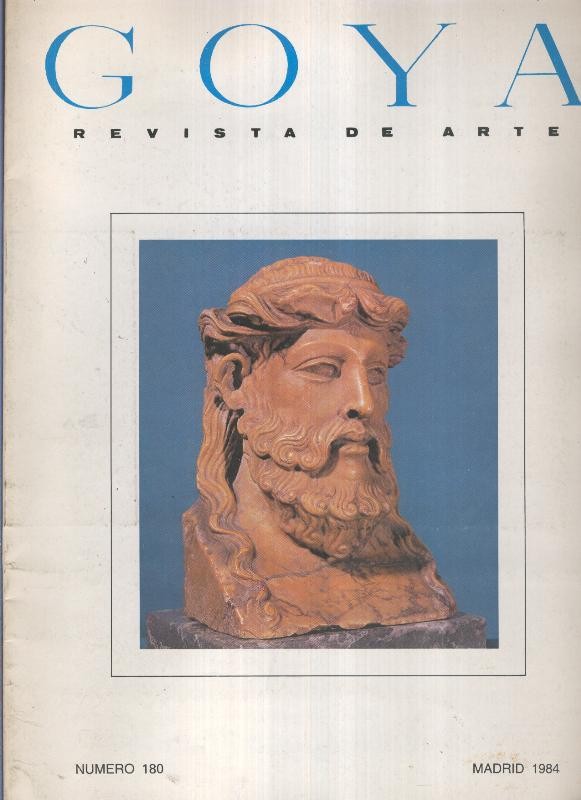 Goya revista de arte numero 180 (1984)