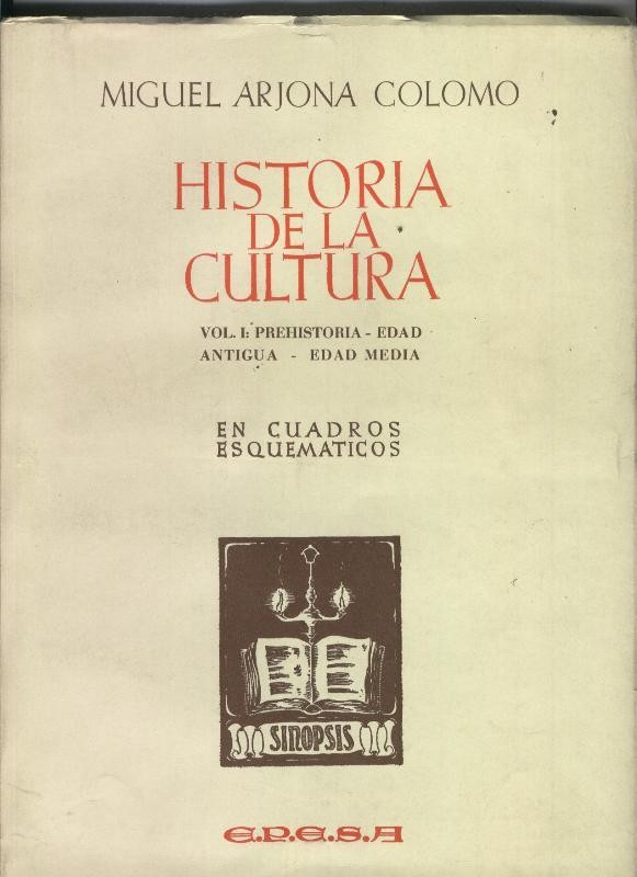 Historia de la cultura volumenes I y II