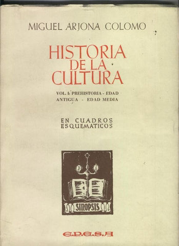 Historia de la cultura volumenes I y II