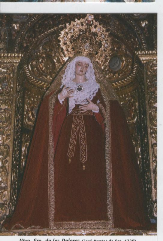 Postal 013084: Virgen Nuestra Señora de los Dolores