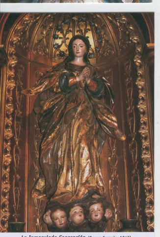 Postal 013092: Virgen La Inmaculada Concepcion