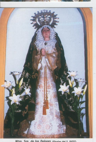 Postal 013095: Virgen Nuestra Señora de los Dolores