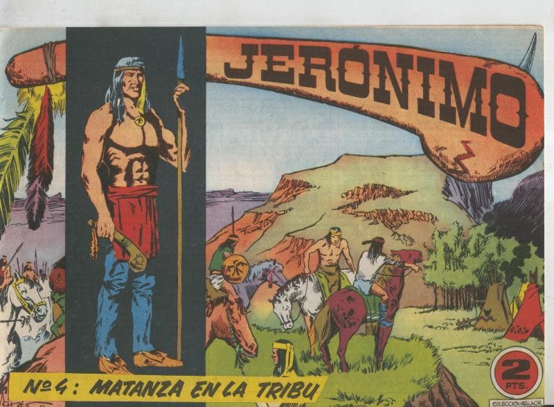 Jeronimo numero 04: Matanza en la tribu