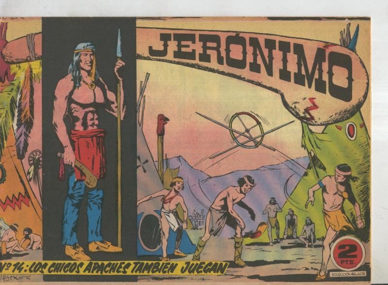 Jeronimo numero 14: Los chicos apaches tambien juegan
