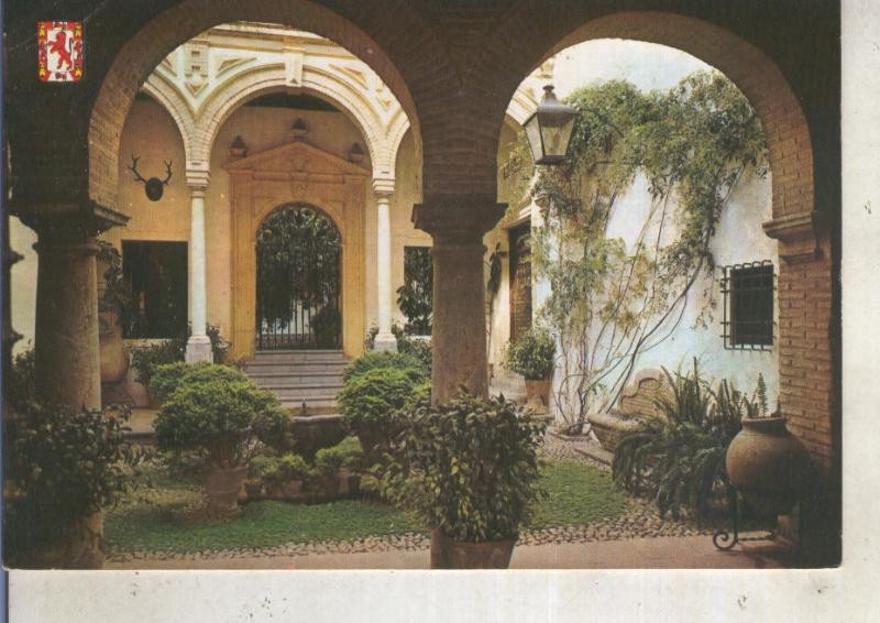 Postal 013132: Patio cordobes en la calle de Jose Rey de Cordoba