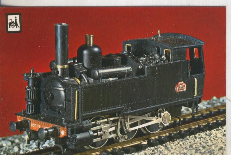 Postal 013141: Tren Serie 1ª numero 20: Locomotora Cia Francesa P.L.M de 1924