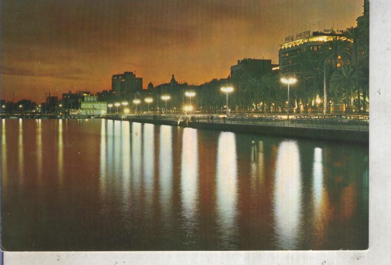 Postal 013159: Explanada y puerto de Alicante
