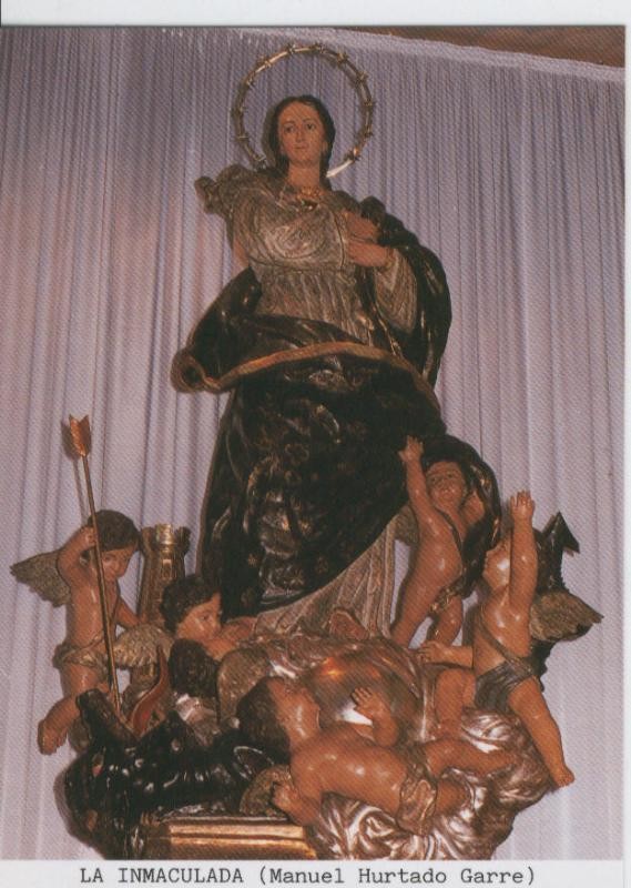 Postal 013186: Virgen La Inmaculada