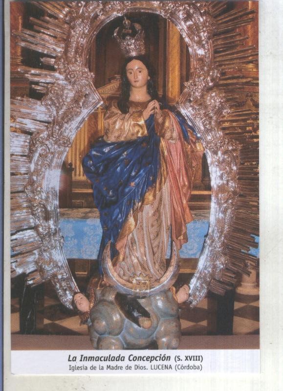 Postal 013212: Virgen La Inmaculada Concepcion