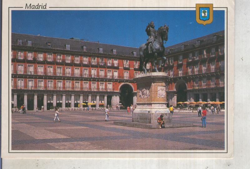 Postal 013232: Plaza Mayor de Madrid