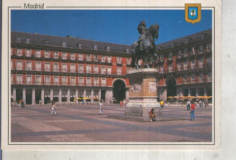 Postal 013232: Plaza Mayor de Madrid