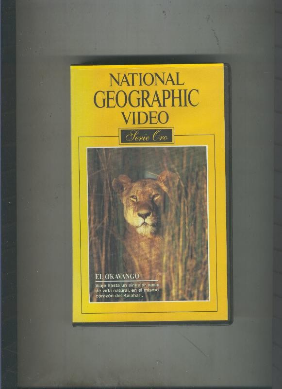 Video VHS: National Geographic serie Oro numero 13: El Okavango