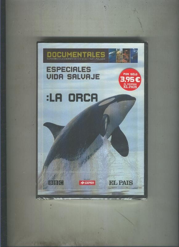 Pelicula DVD: El Pais Documentales: Vida Salvaje: La Orca