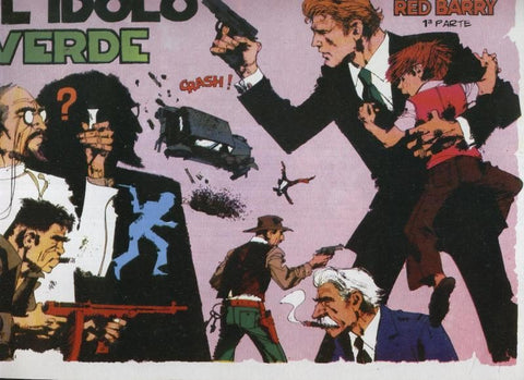 Red Barry numero 2: El idolo verde,  primera parte