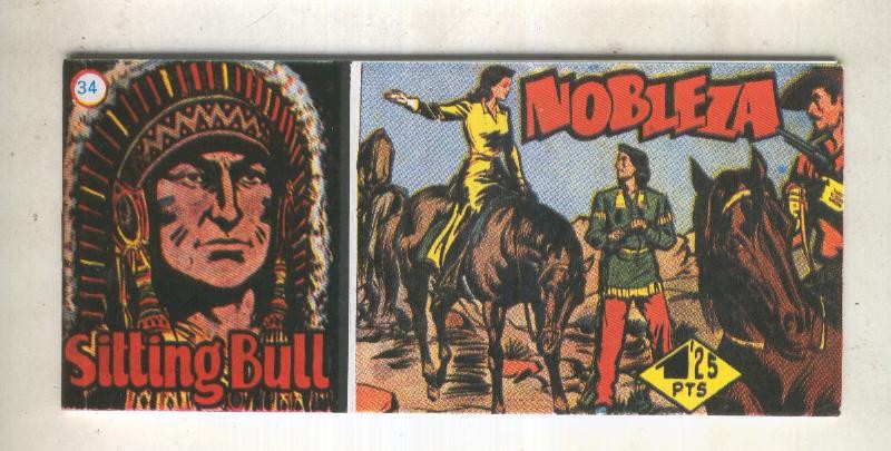 Sitting Bull facsimil numero 34: Nobleza