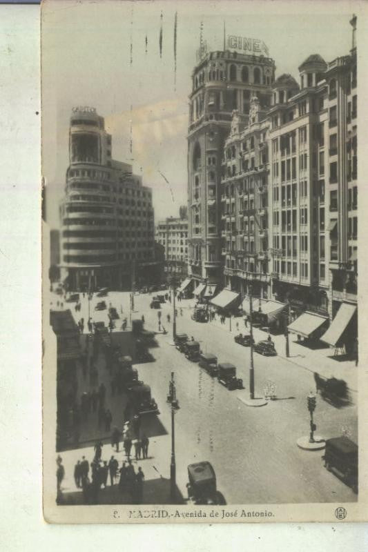 Postal 013293: Avenida de Jose Antonio de Madrid