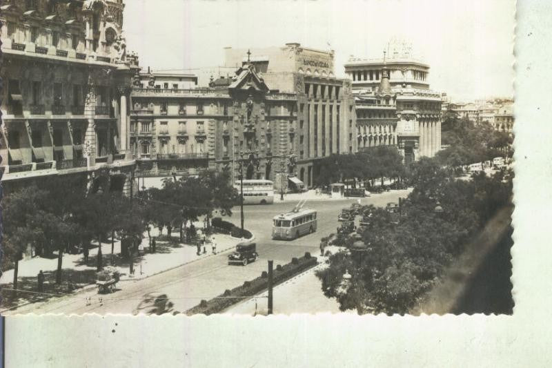 Postal 013296: Edificio Banco de Vicaya de Madrid