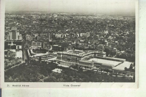 Postal 013301: Vista aerea de Madrid