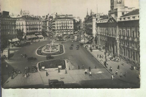 Postal 013309: Puesta del Sol en Madrid