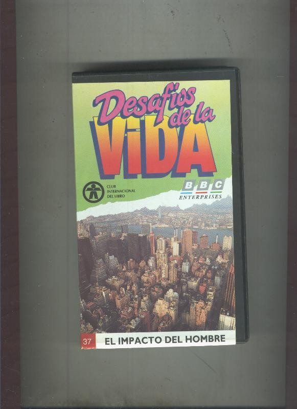 Video VHS: Desafios de la vida numero 37: El impacto del hombre