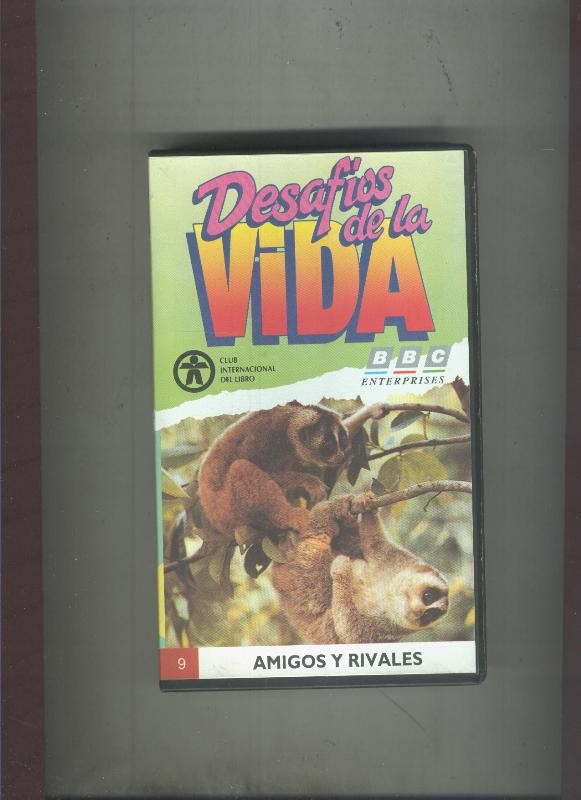 Video VHS: Desafios de la vida numero 09: Amigos y rivales