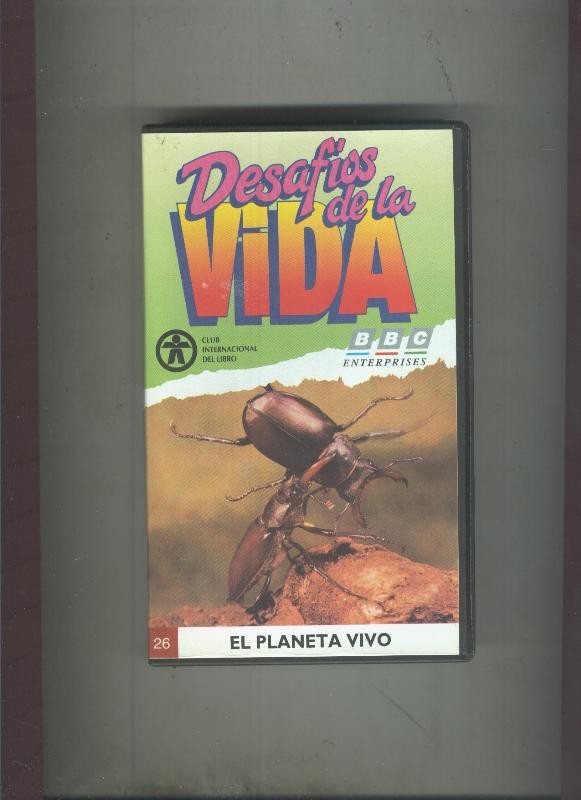 Video VHS: Desafios de la vida numero 26: El planeta vivo