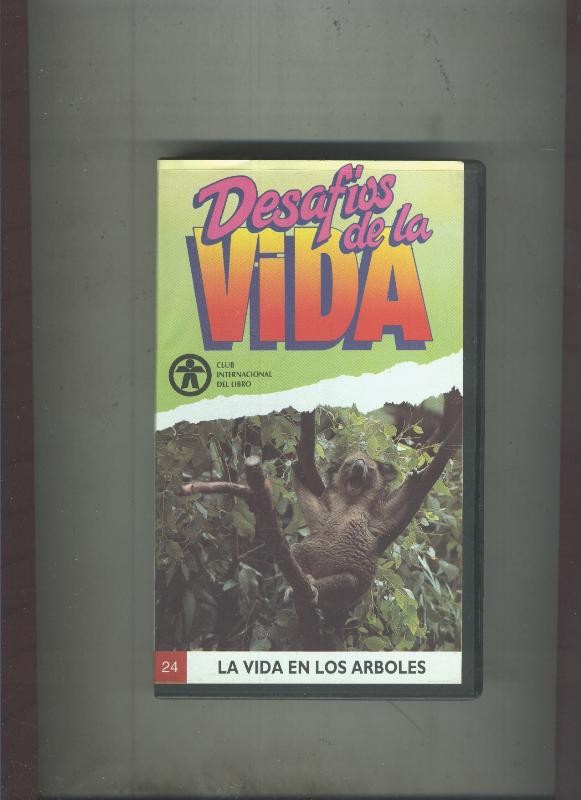 Video VHS: Desafios de la vida numero 24: La vida en los arboles