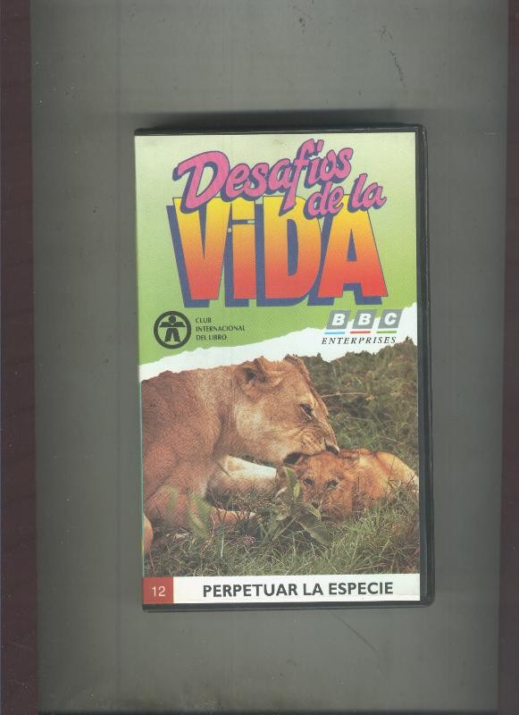 Video VHS: Desafios de la vida numero 12: Perpetuar la especie