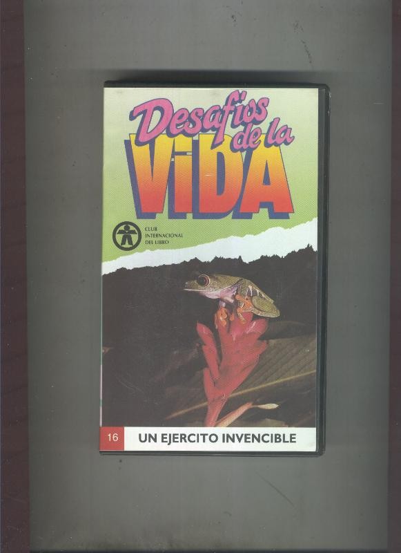 Video VHS: Desafios de la vida numero 16: Un ejercito invencible
