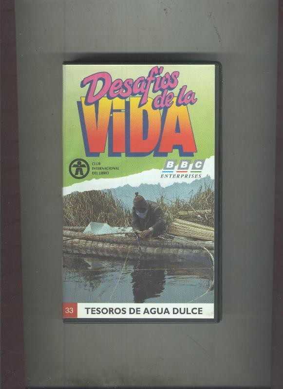 Video VHS: Desafios de la vida numero 33: Tesoros de agua dulce