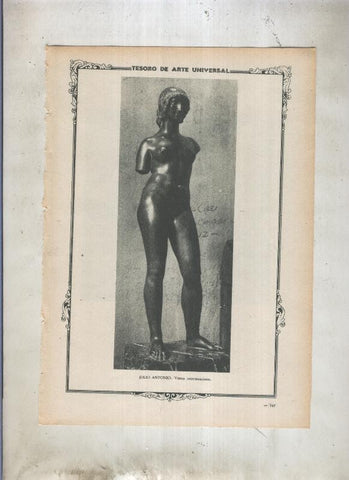 Lamina 091: Venus Mediterranea de Julio Antonio