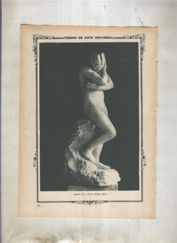 Lamina 092: Eva de Rodin