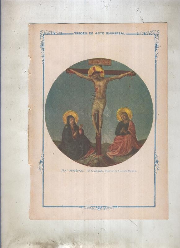 Lamina 102: El crucificado de Fray Angelico
